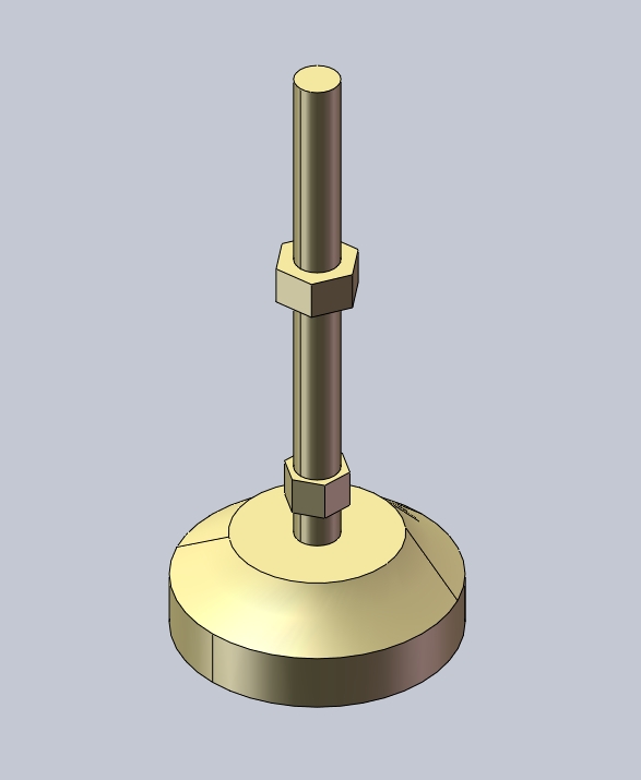 DGS50-M8-L80-C1 DGS50万向关节调整脚蹄